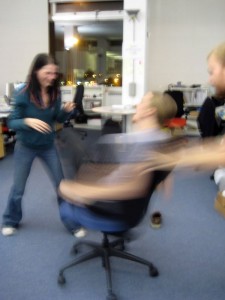 Office Chair Spin