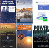  Click the image to check out selected books at Collins Library on energy and energy conservation.