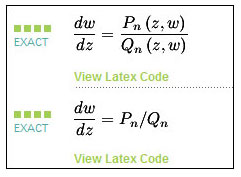 Latex Code - formula