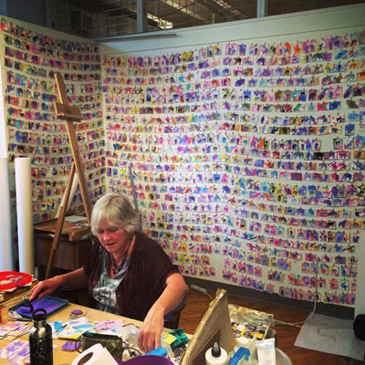 Suzanne in her studio. Source: http://www.goggleworks.org/events/free-lecture-suzanne-fellows-art-activism/