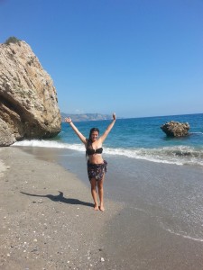 Beach at Nerja!