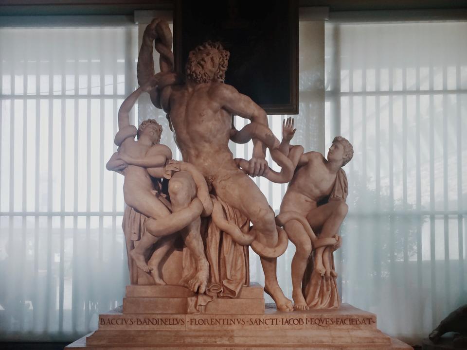 Laocoon and his Sons at the Uffizi in Florence!
