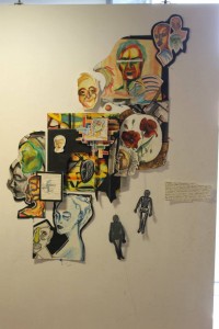 Maggie Langford '17 -- an eclectic mix of portraiture and pop-up artwork