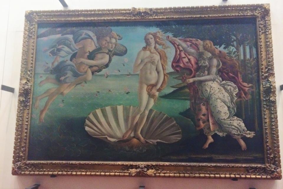 Botticelli's Birth of Venus!!