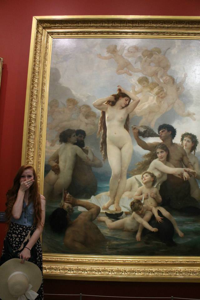 La Naissance de Venus by William-Adolphe Bouguereau