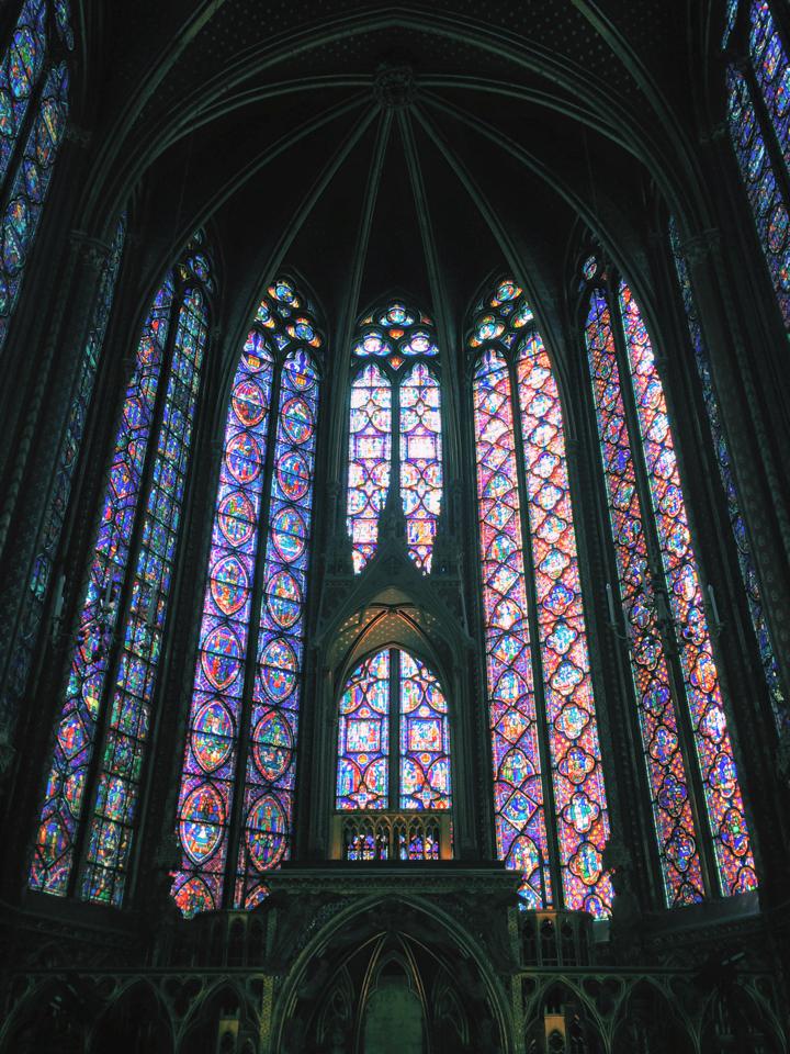 Saint Chapelle's incredible stained glass