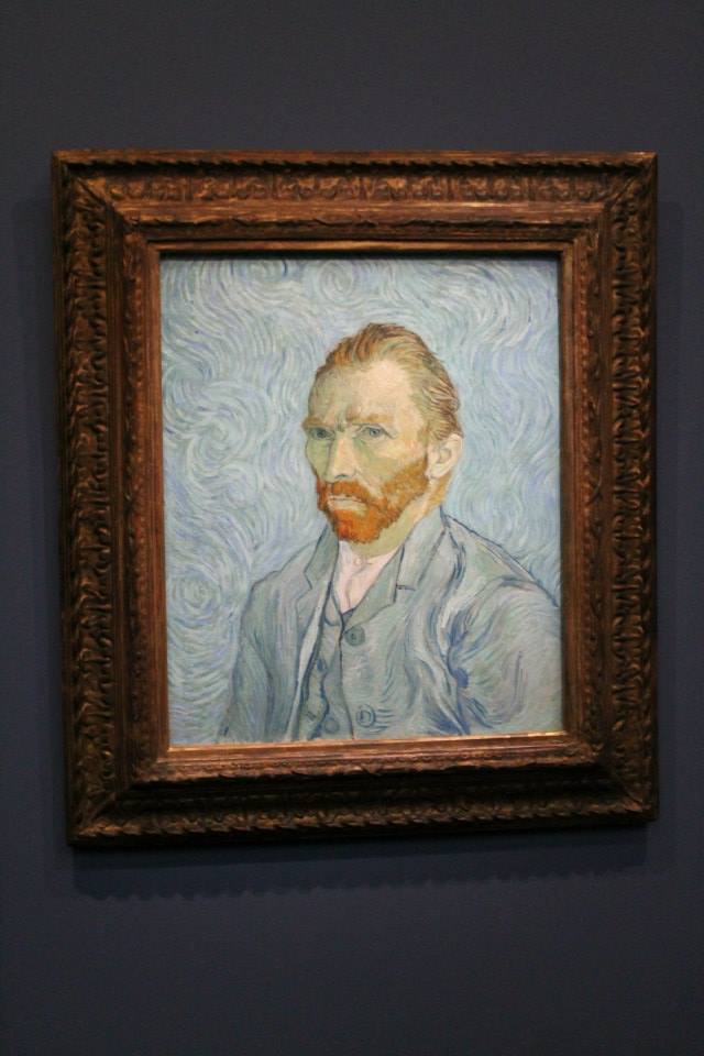The man himself at the Musee d'Orsay!!