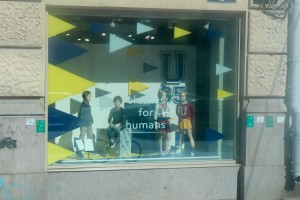 A Store in the St. Petersburg city center selling clothes for humans only...i guess.