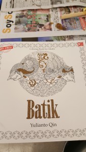A Batik book with designs you can get inspiration from, or trace over.